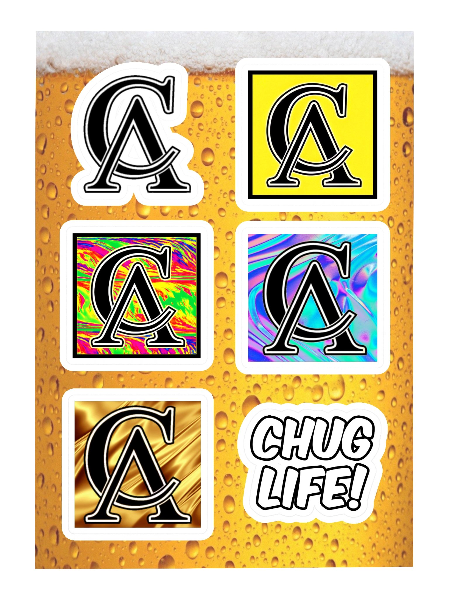 CA STICKER SHEET #3 product image (3)