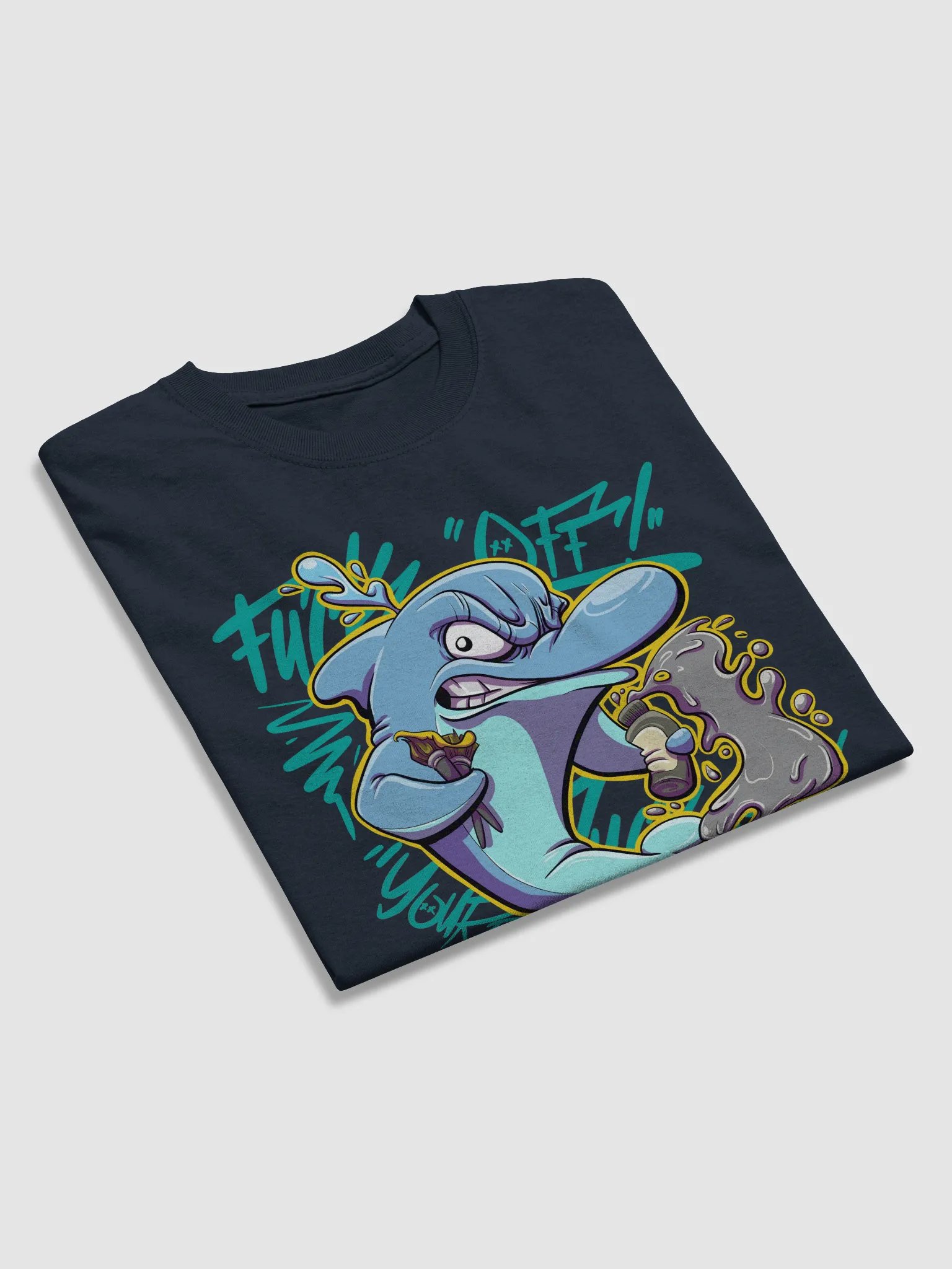 Your Dad's Dolphin (Unisex heavyweight shirt) product image (4)