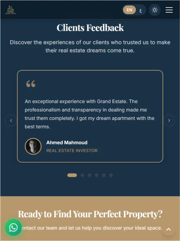 Premium Bilingual Real Estate Website Template product image (5)