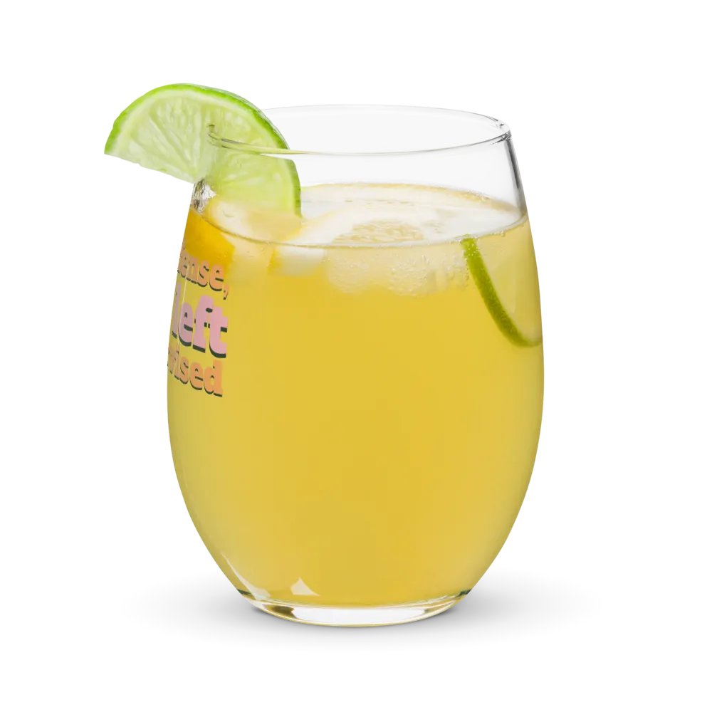 In My Defense Wine Glass product image (12)