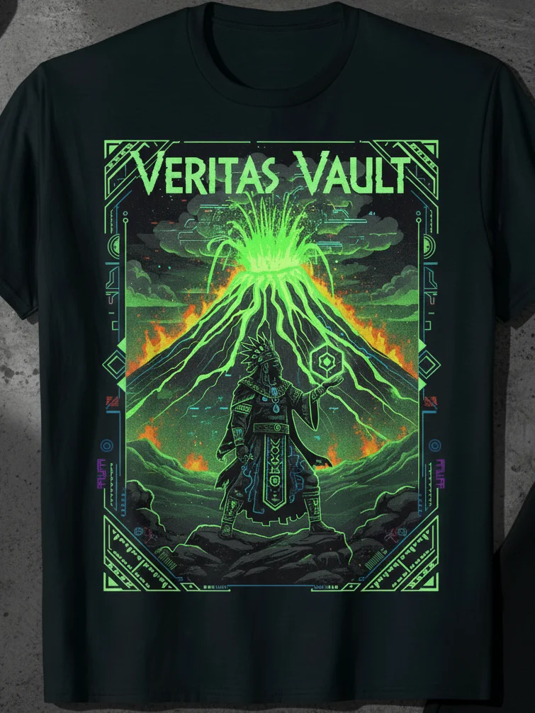 Glitch Tee - Volcanic Rite product image (1)