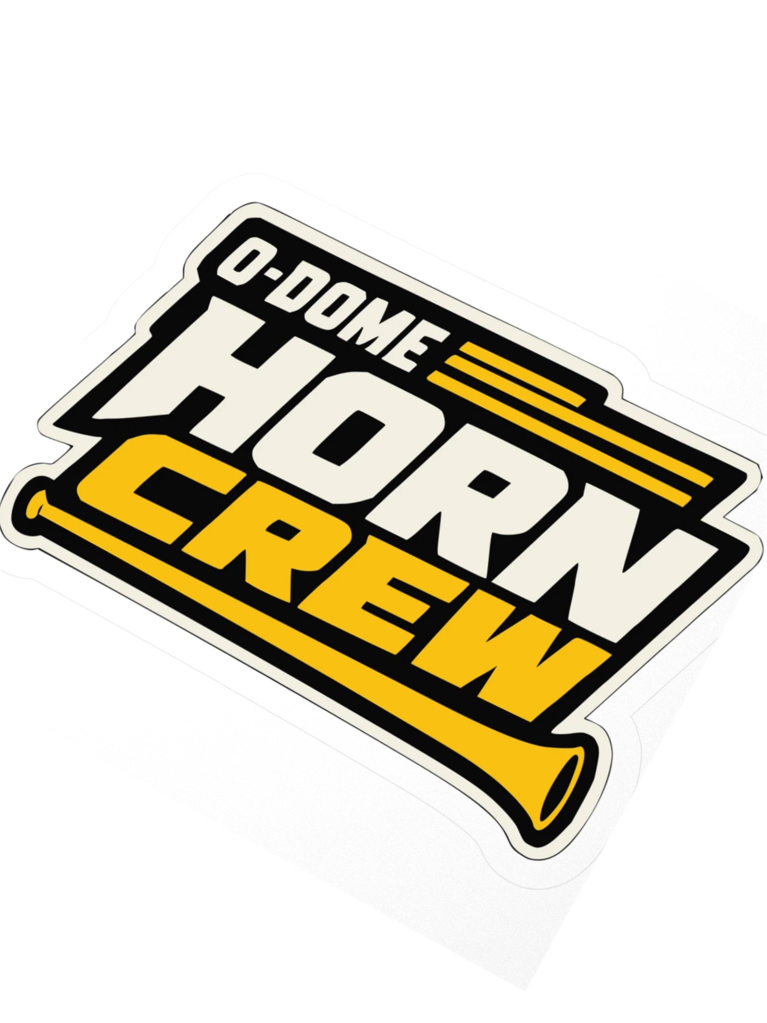 O-Dome Horn Crew Fast Lane — Kiss-Cut Sticker product image (2)