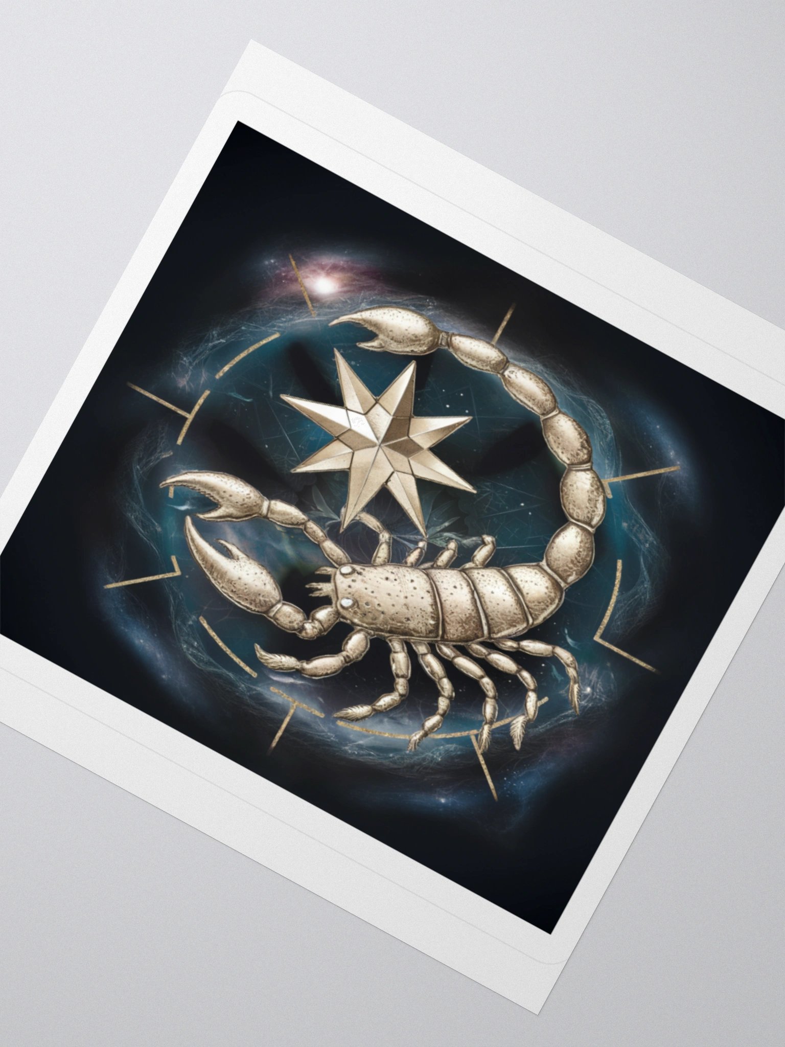Scorpio Zodiac Sticker - Exclusive Celestial Design | TDS Music product image (4)
