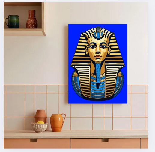 Egyptian King Tutankhamun Wall Art product image (1)