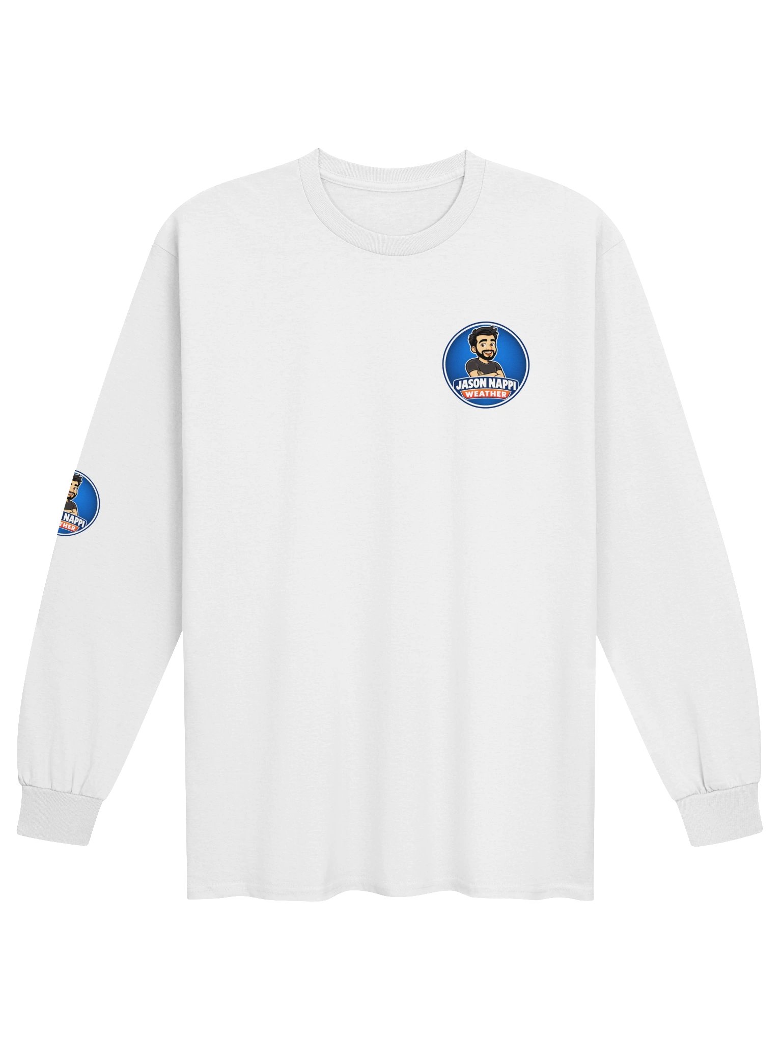 Jason Nappi Weather long sleeve shirt white product image (1)