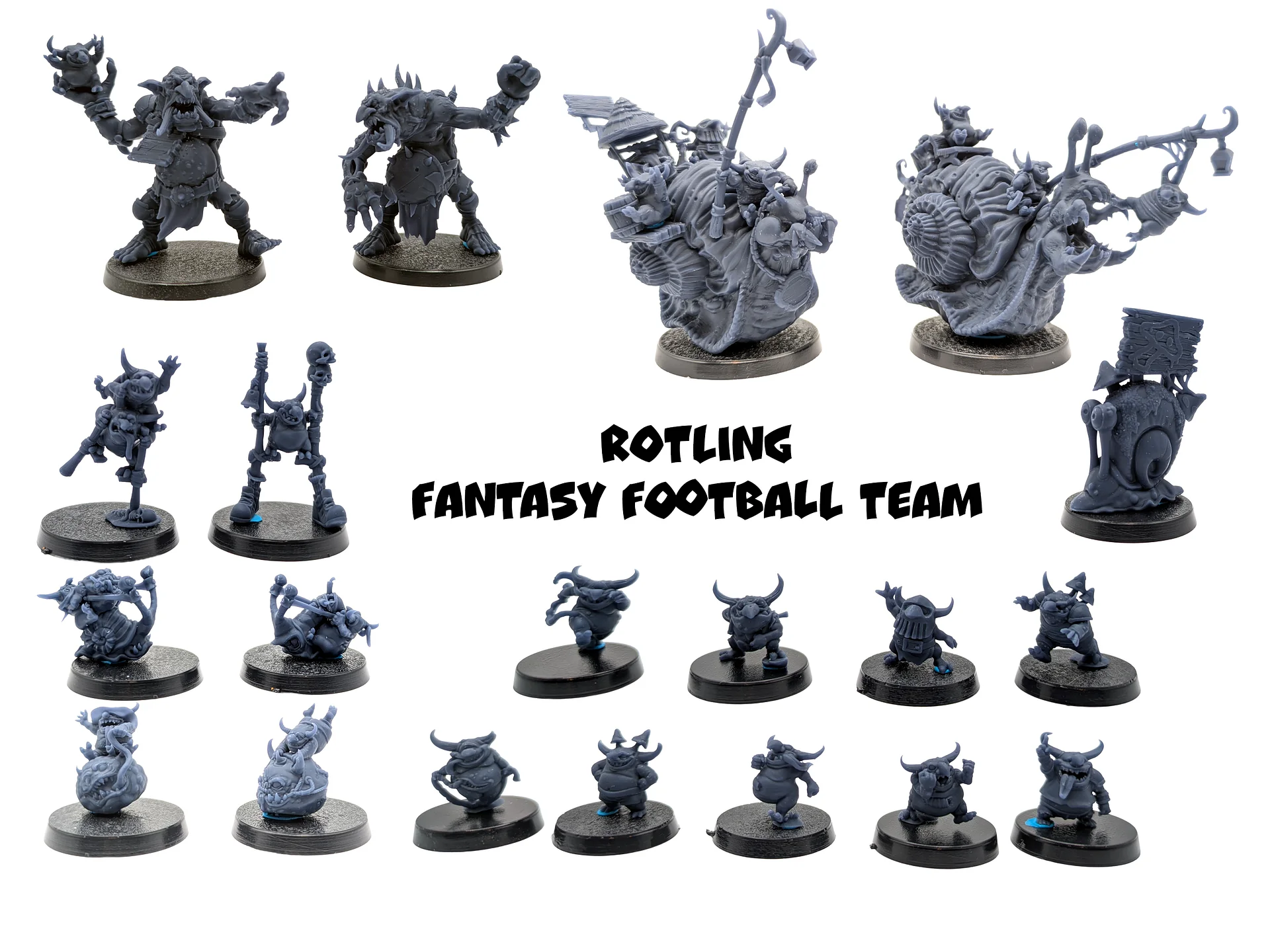 Rotling Fantasy Football Team - UGNI Miniatures product image (1)