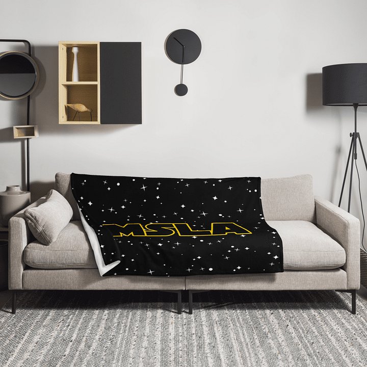 MSLA Dark Side Logo - Throw Blanket product image (3)