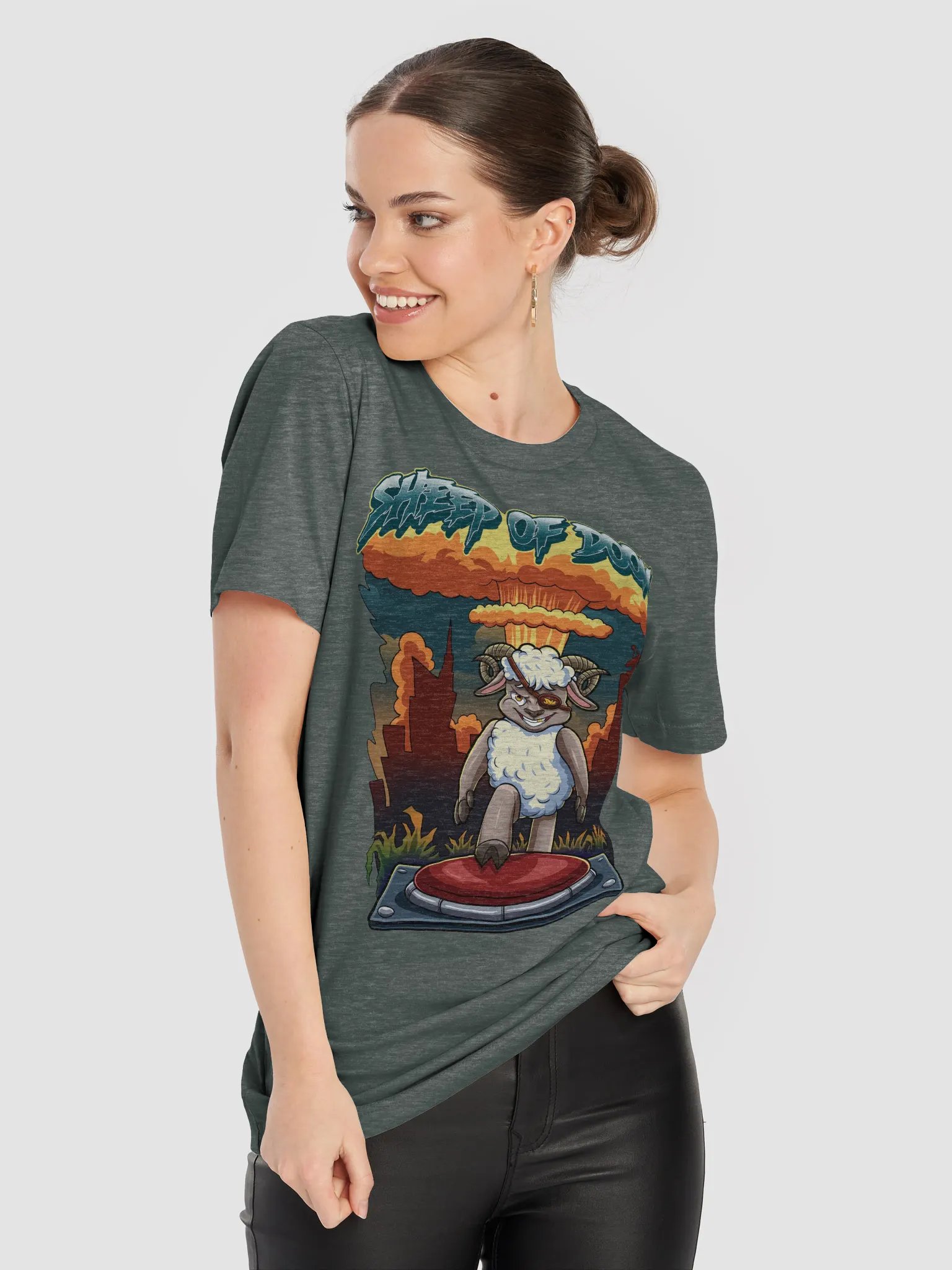 THE SHEEP OF DOOM Unisex Adult T-Shirt product image (8)