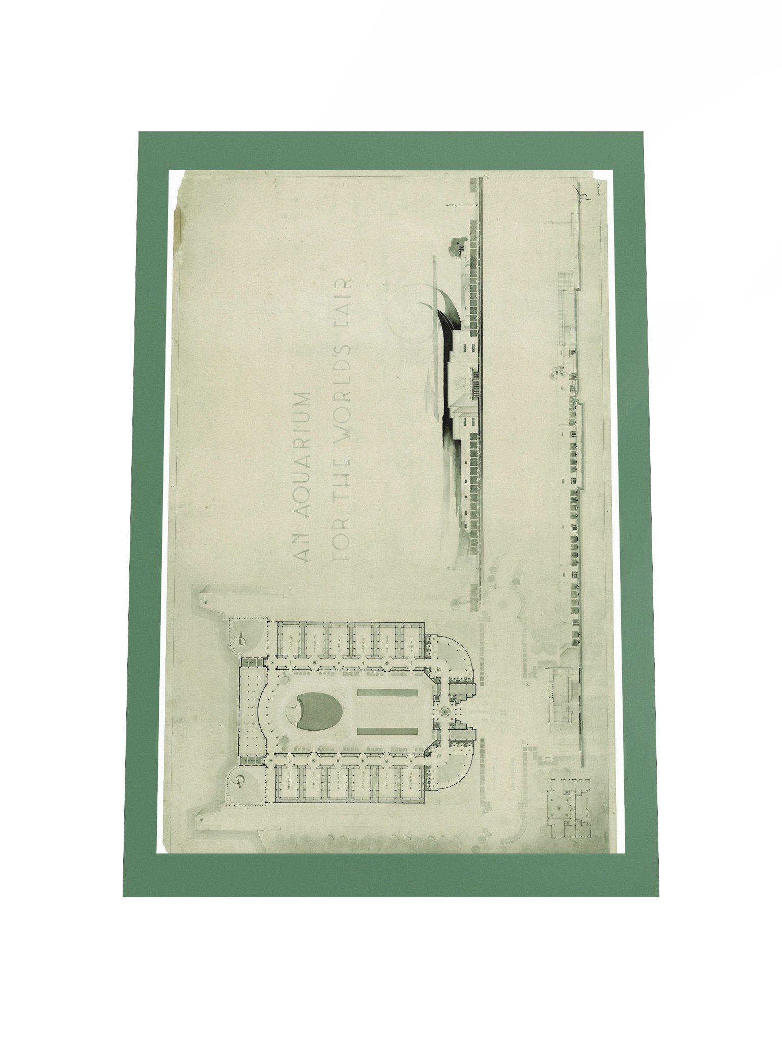 AN AQUARIUM FOR THE WORLD'S FAIR (20x30) product image (4)