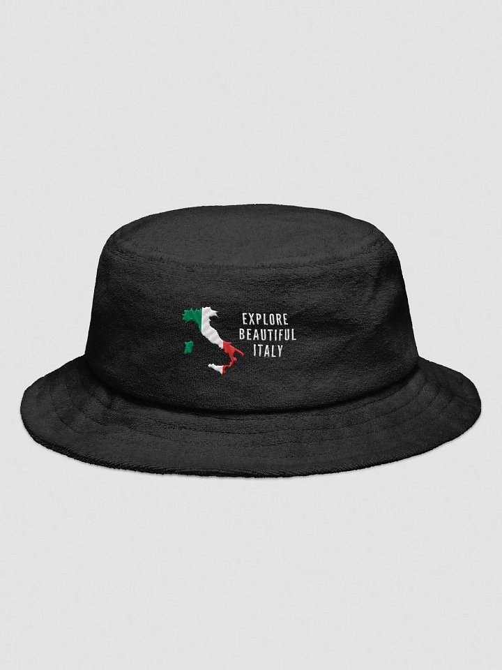 Italian Pride Terry Bucket Hat product image (2)