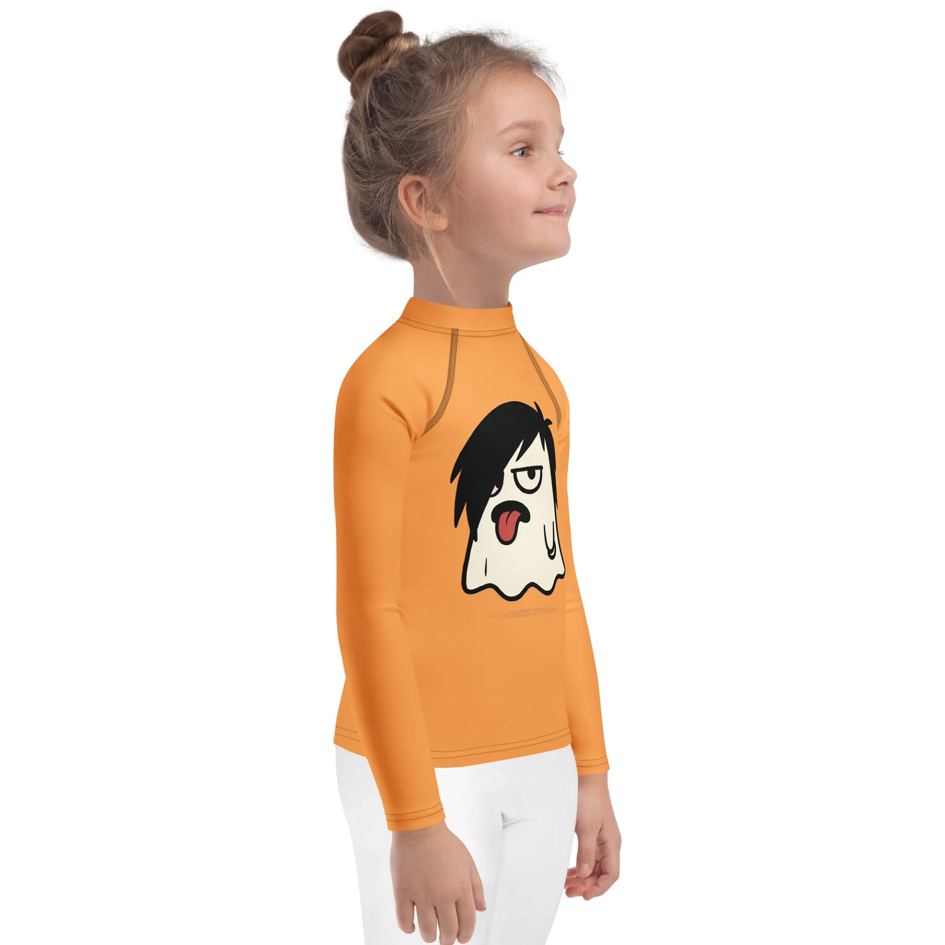 Emo Boo Kids Rash Guard product image (4)
