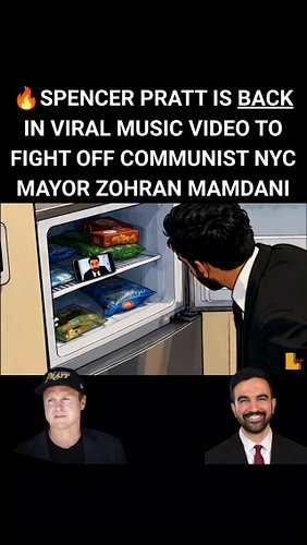 🔥EPIC - Spencer Pratt is BACK to fight off Communist NYC Mayor Zohran Mamdani.

Communism and Socialism MUST be defeated acro...