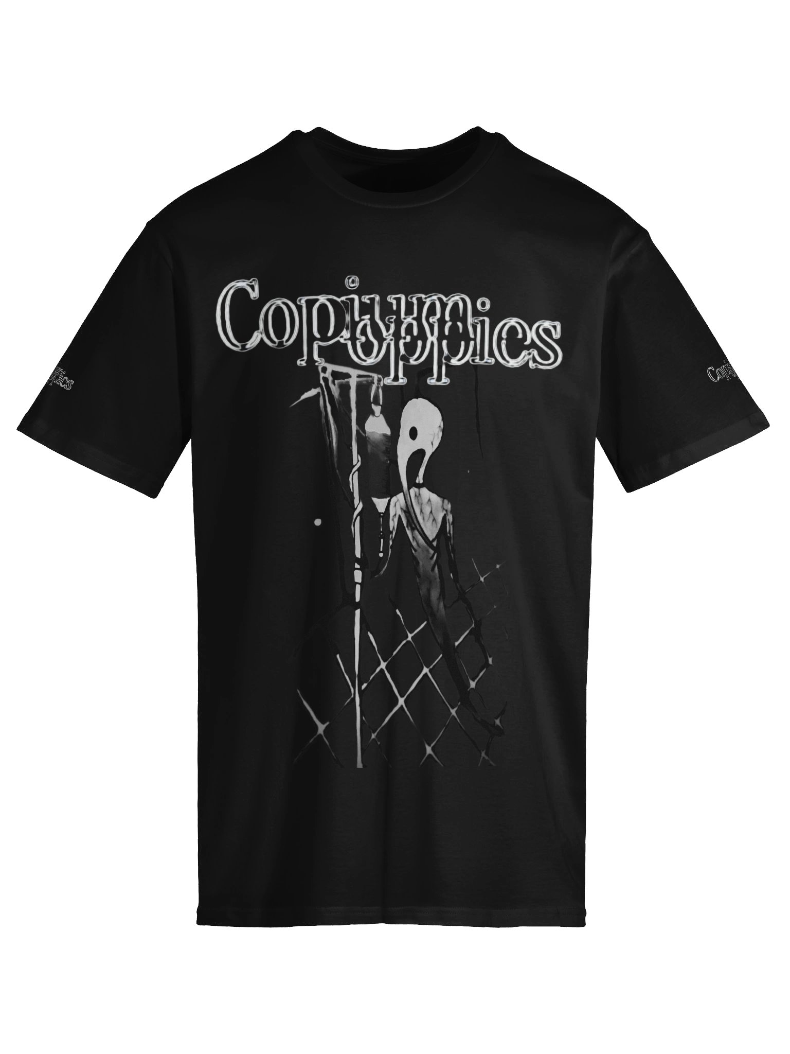 Copium Poppies - Dmitry's Curse - T-Shirt (B&W Variant) product image (1)