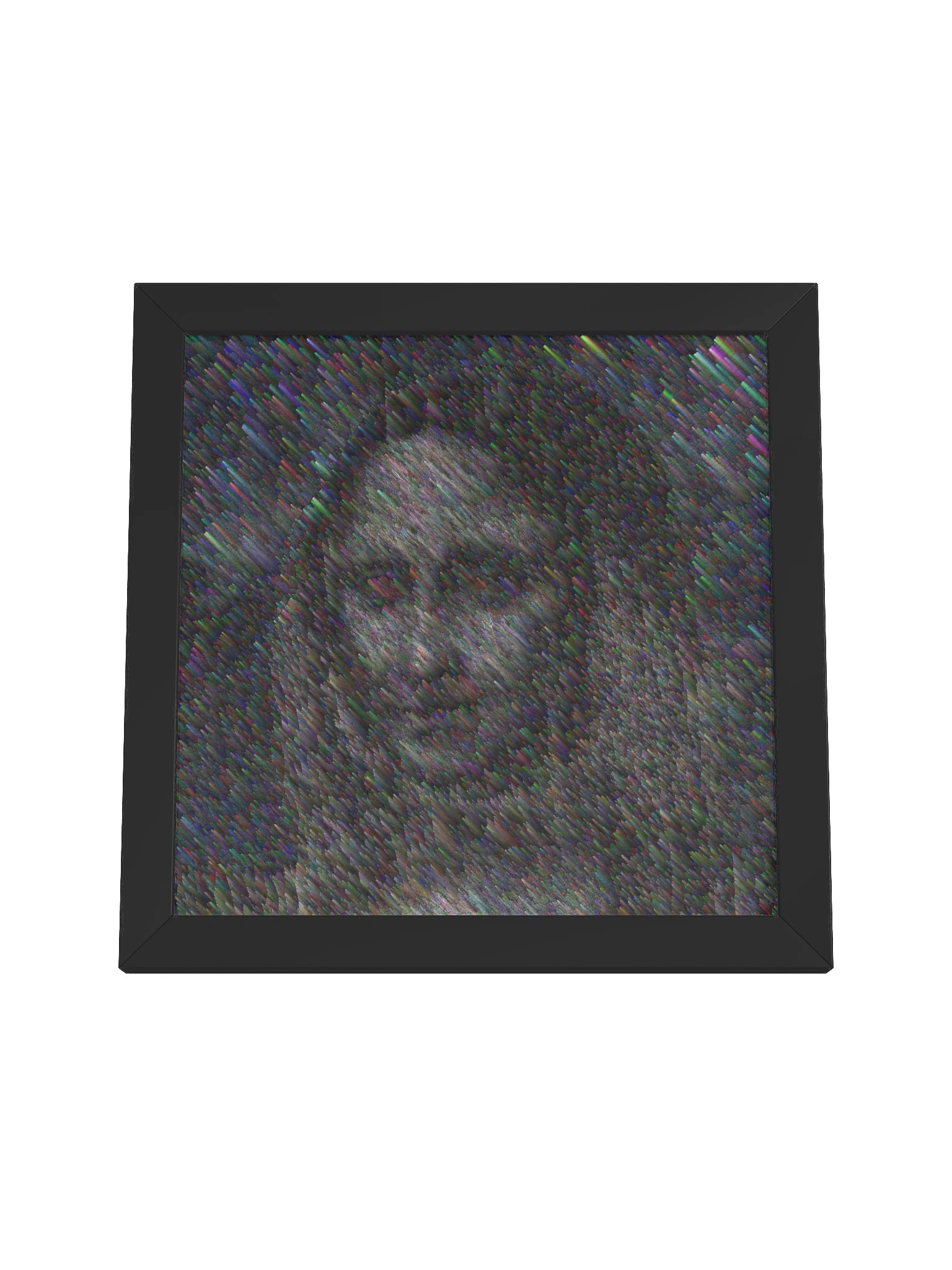 Framed Corrupted Mona Lisa Poster product image (4)