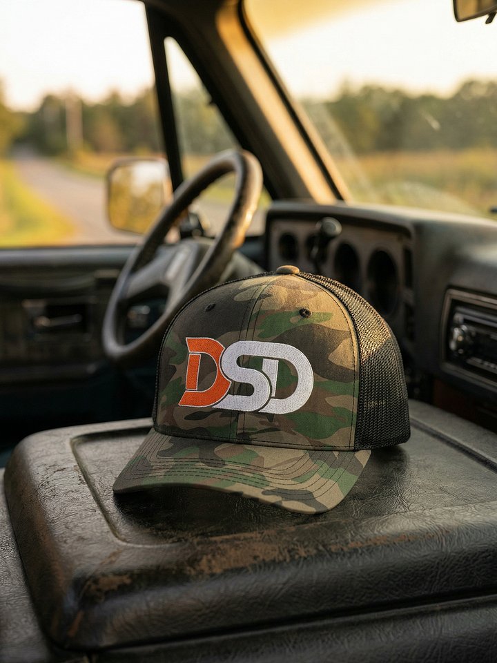 DSD Logo - Camo Trucker Hat product image (1)