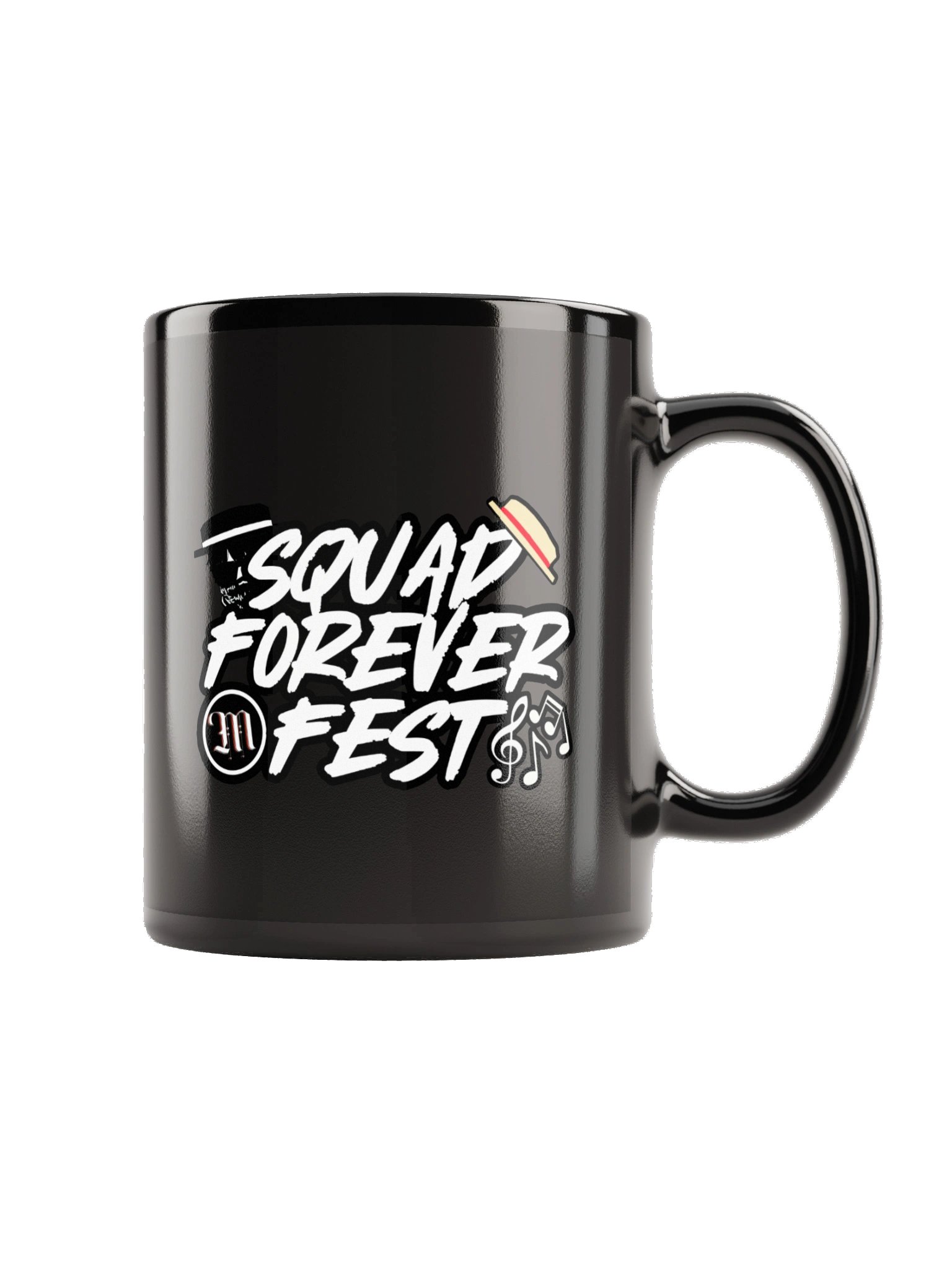 Squad Forever Fest Glossy Mug product image (3)