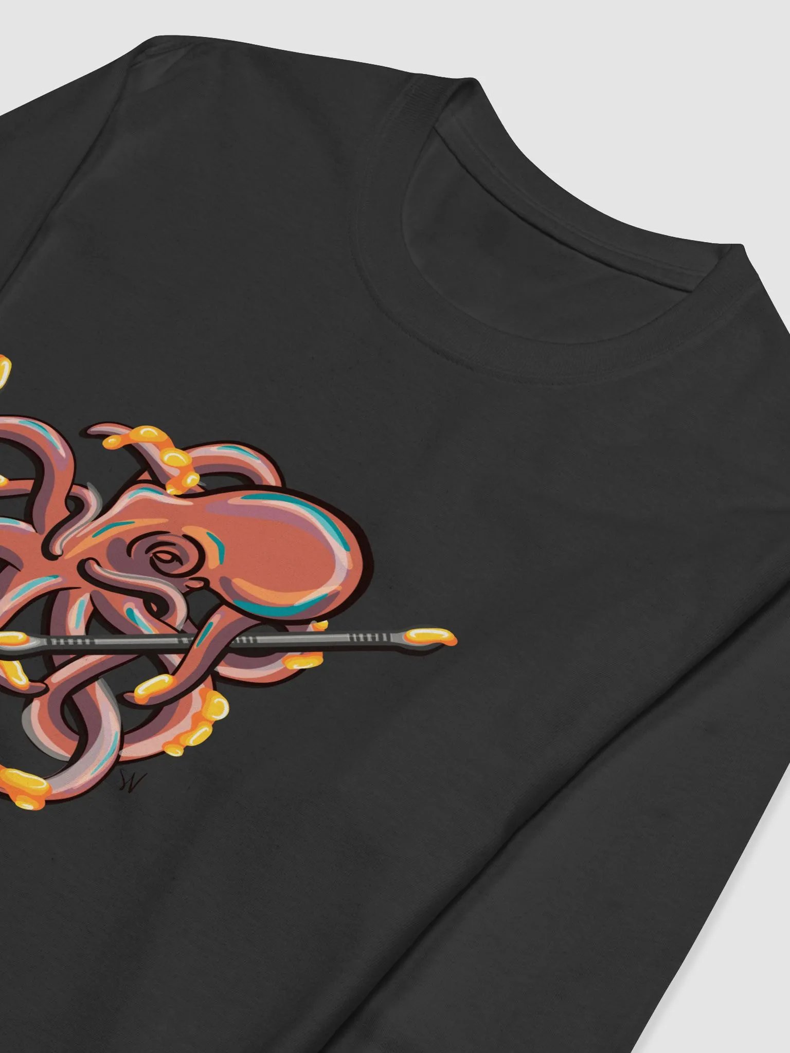 Dabbing Septopus Long Sleeve Shirt product image (1)
