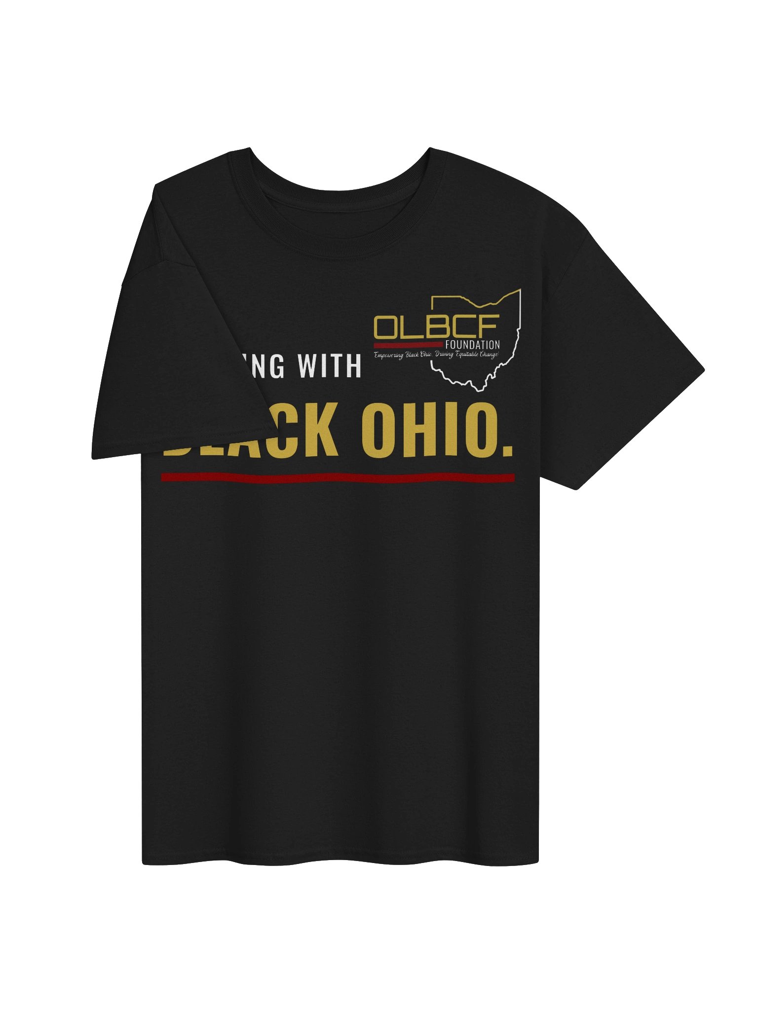 OLBCF Standing With Black Ohio Tee (B/G) product image (2)