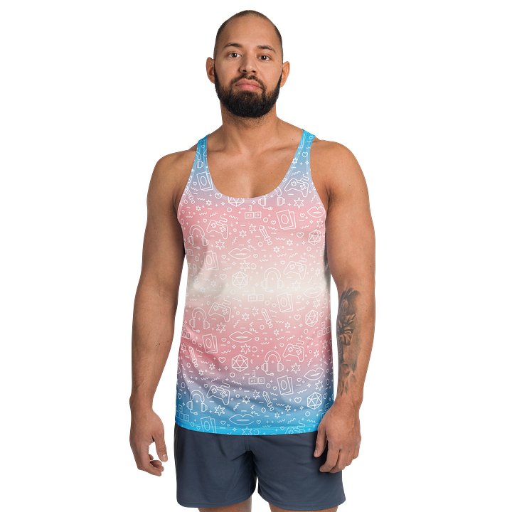 Trans Tank 🩵🩷🤍🩷🩵 product image (1)