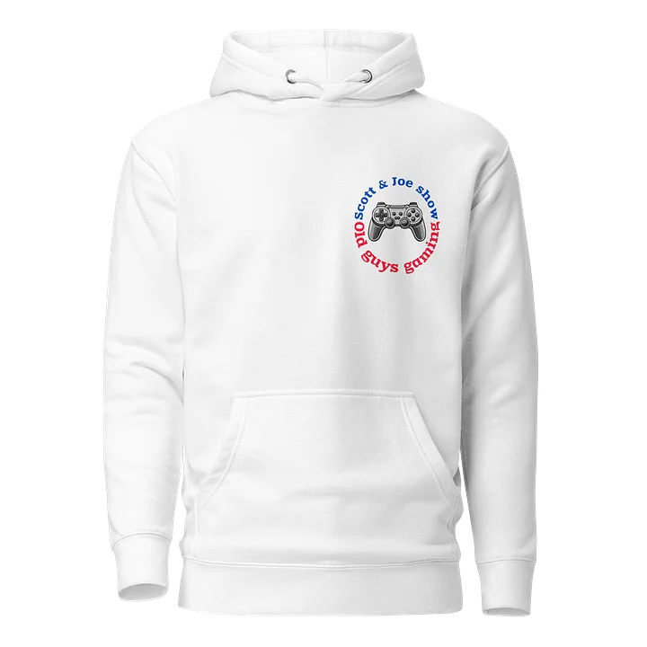 He Gone white hoodie product image (1)