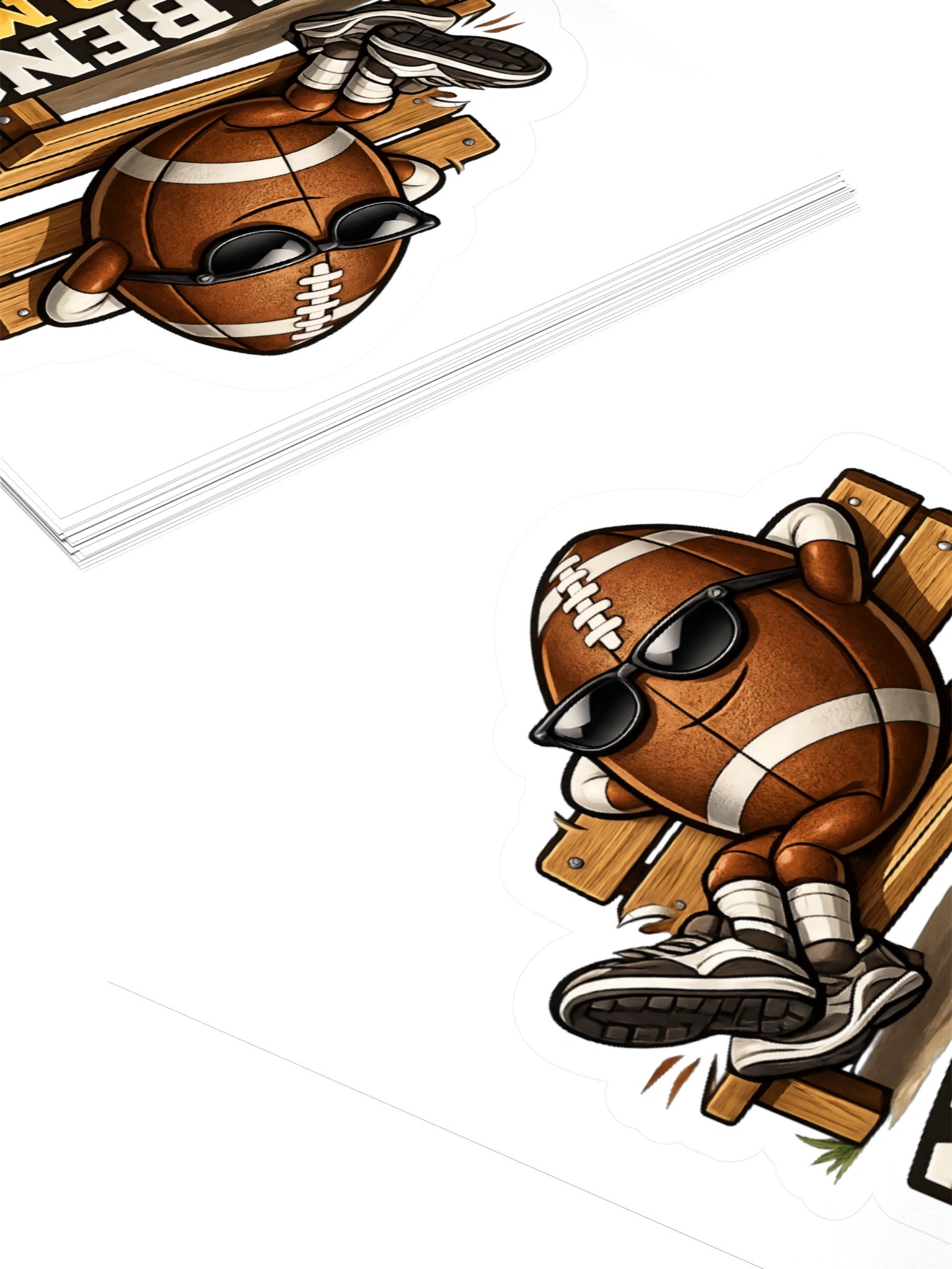My Bench Scored More Sticker product image (4)