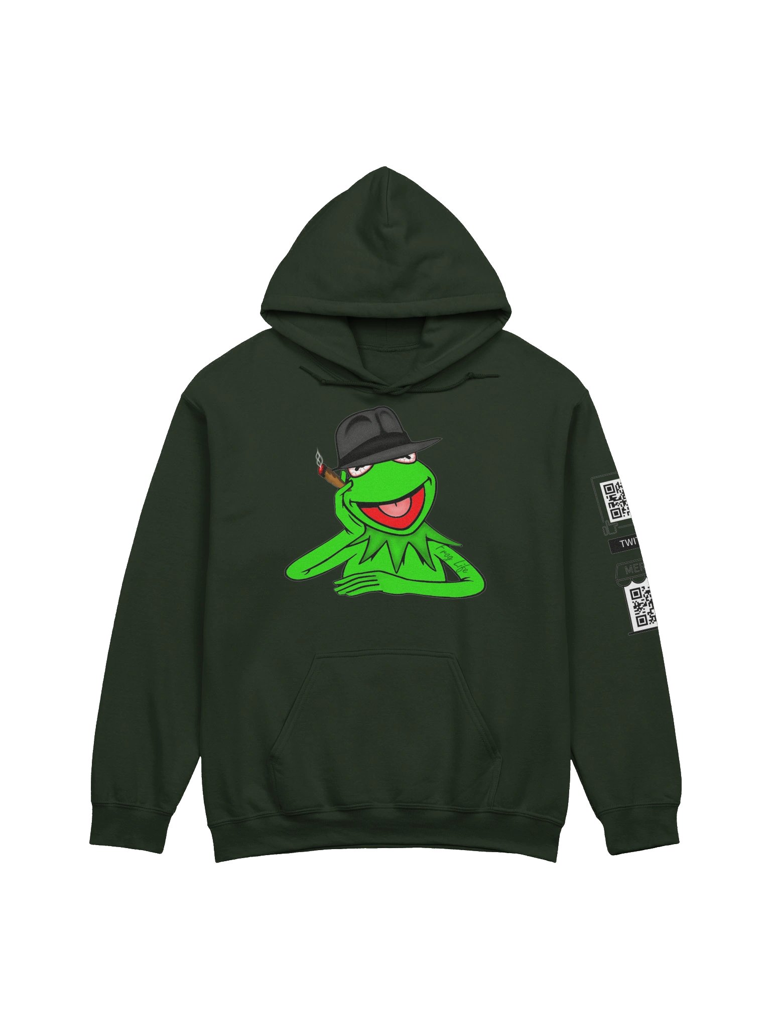 Chill Fuck You Toast Hoodie w/QR product image (1)