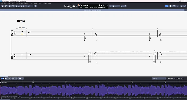 Innocent Exile | PDF Tab + Guitar Pro | Iron Maiden product image (2)
