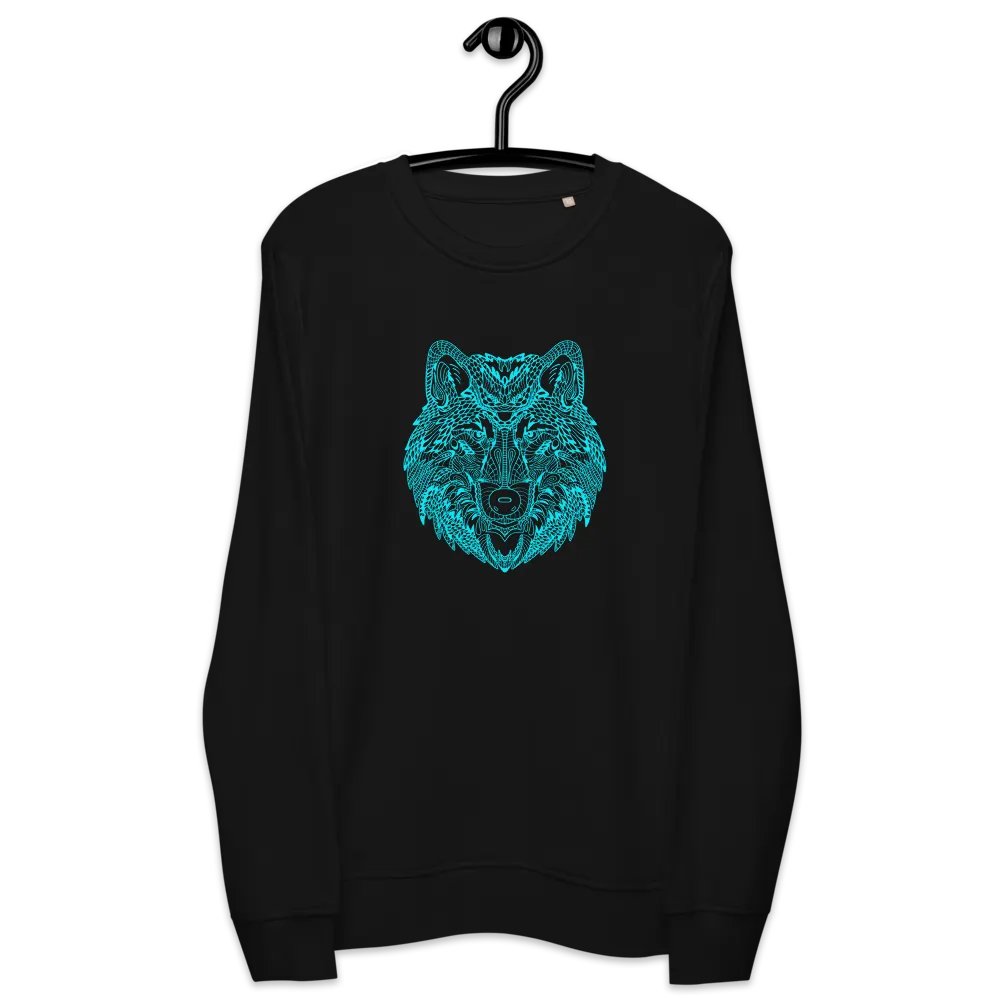 Mystic Wolf Organic Sweatshirt product image (8)