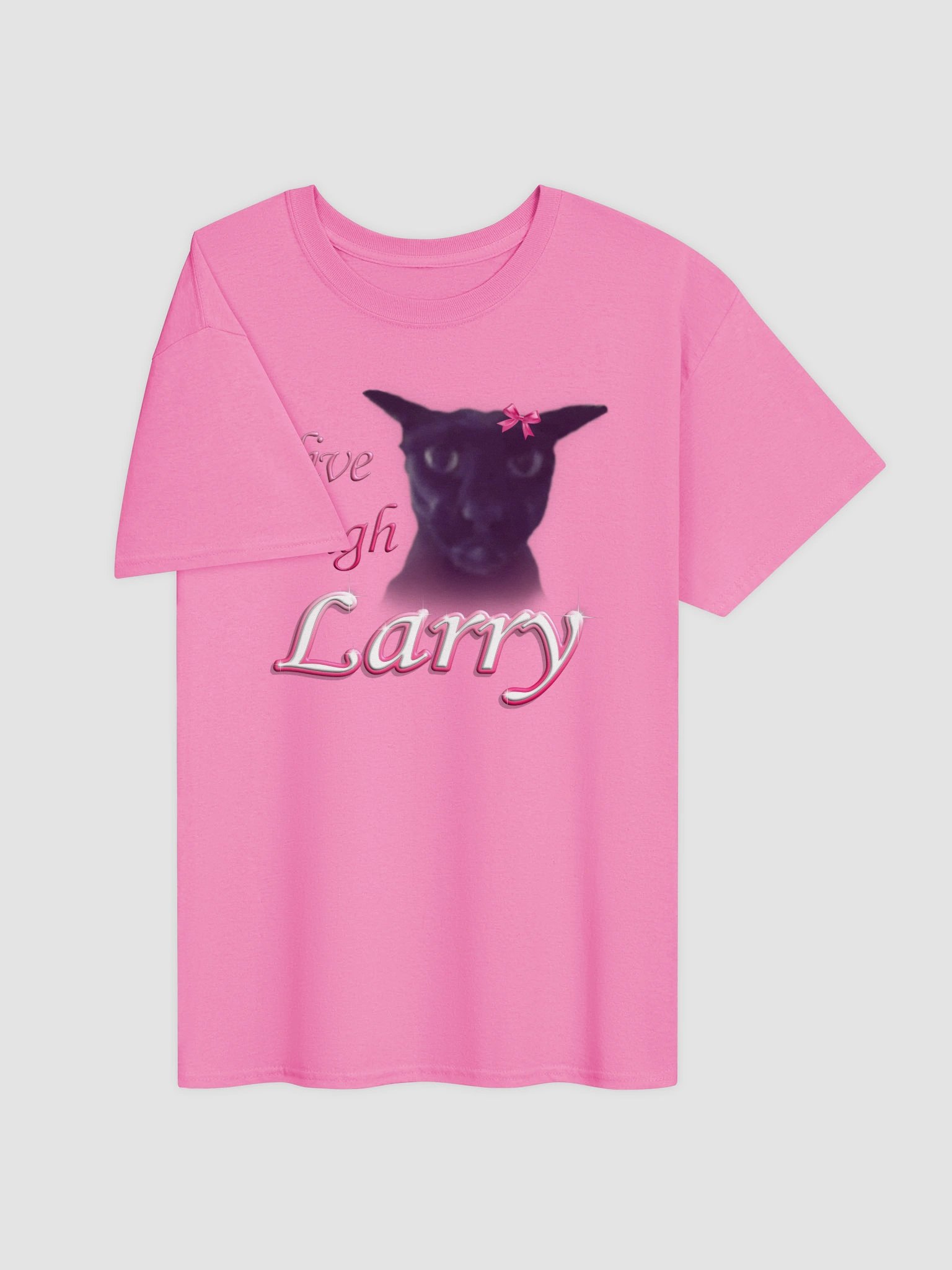 Live Laugh Larry Cat T-shirt product image (3)