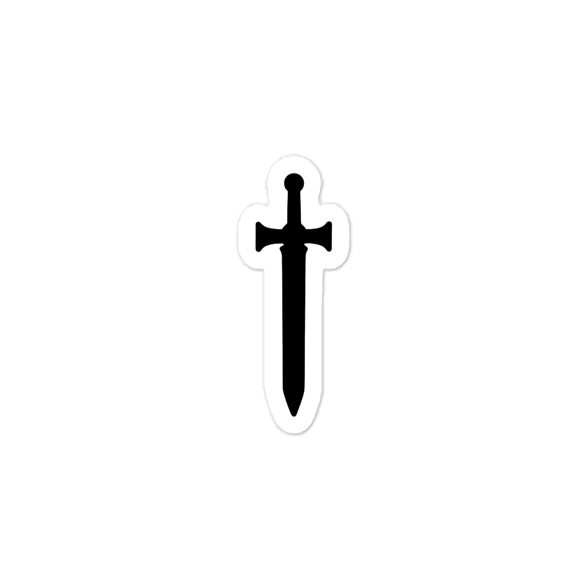 ONE KING Crusader Oakeshott Silhouette Vinyl Decals product image (1)