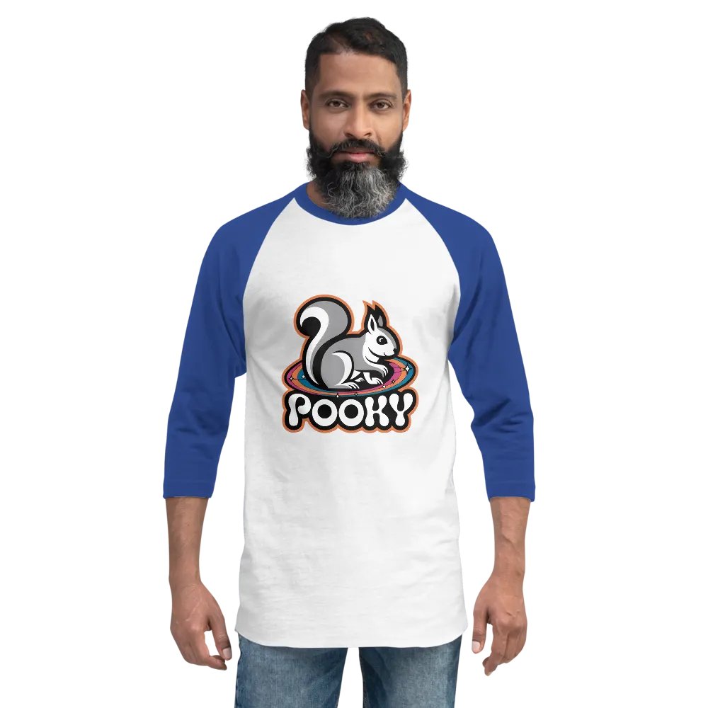Pooky's Cosmic Adventure Raglan Tee product image (2)