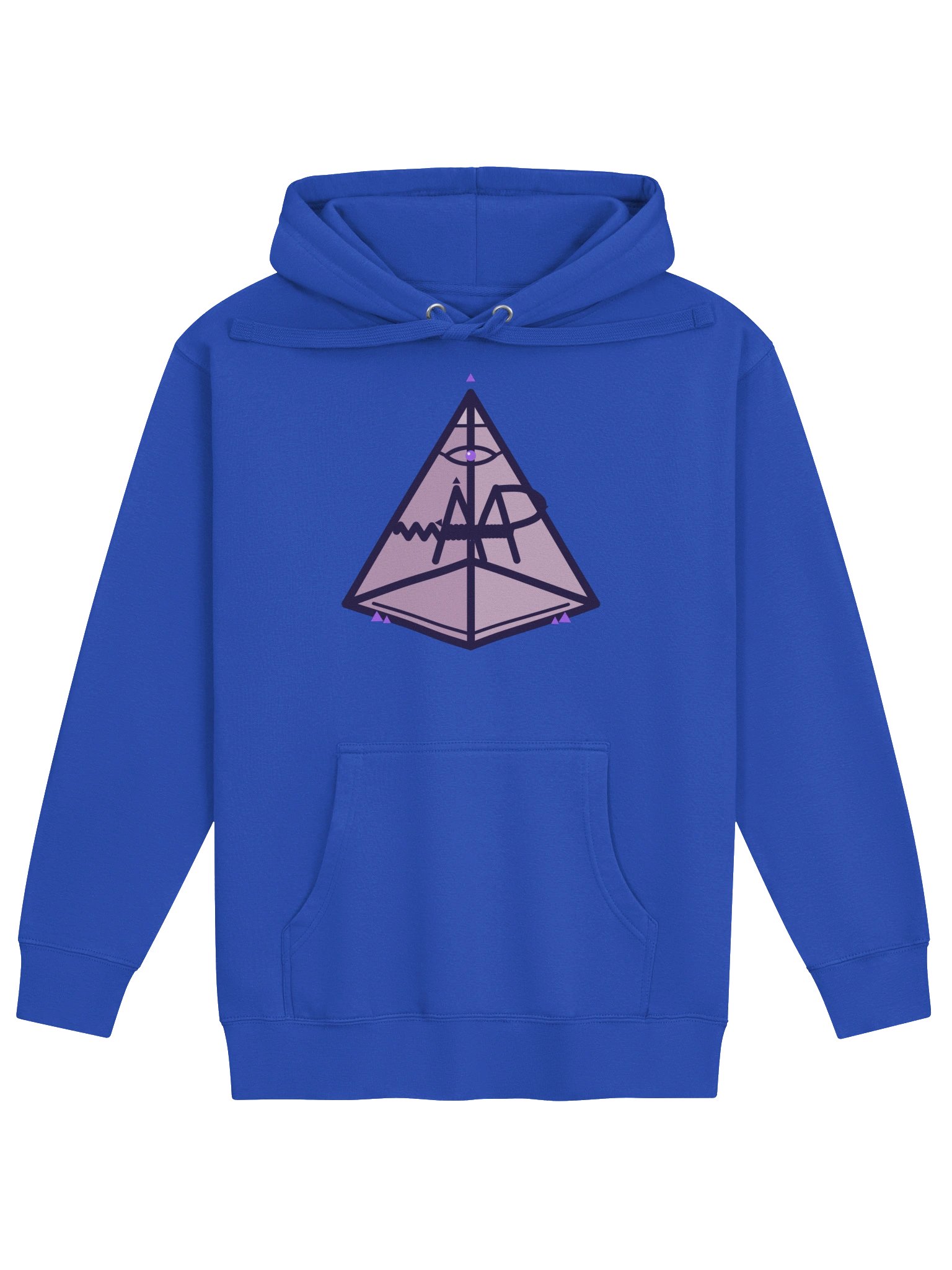 Mt. AMP Pyramid Hoodie — Blue product image (1)