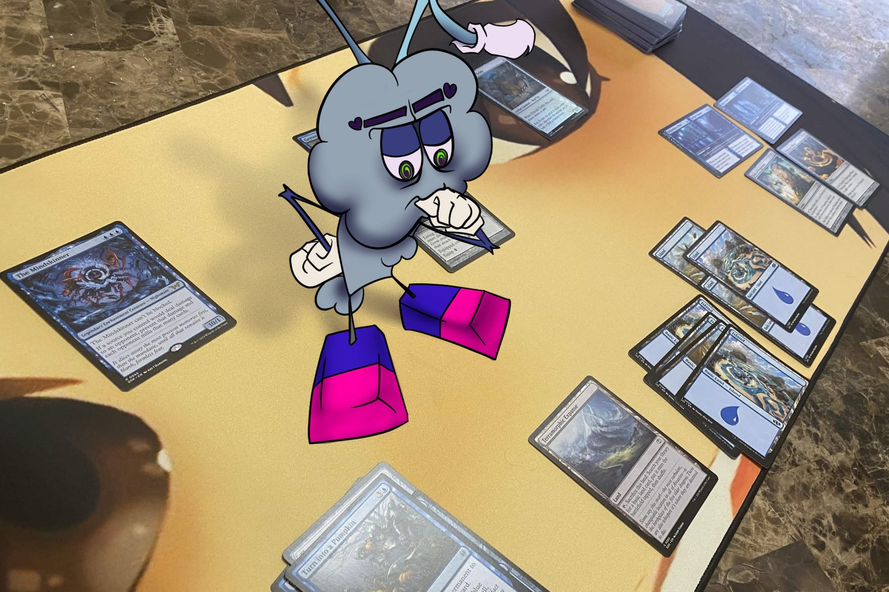Rat Large Desk Mat product image (2)