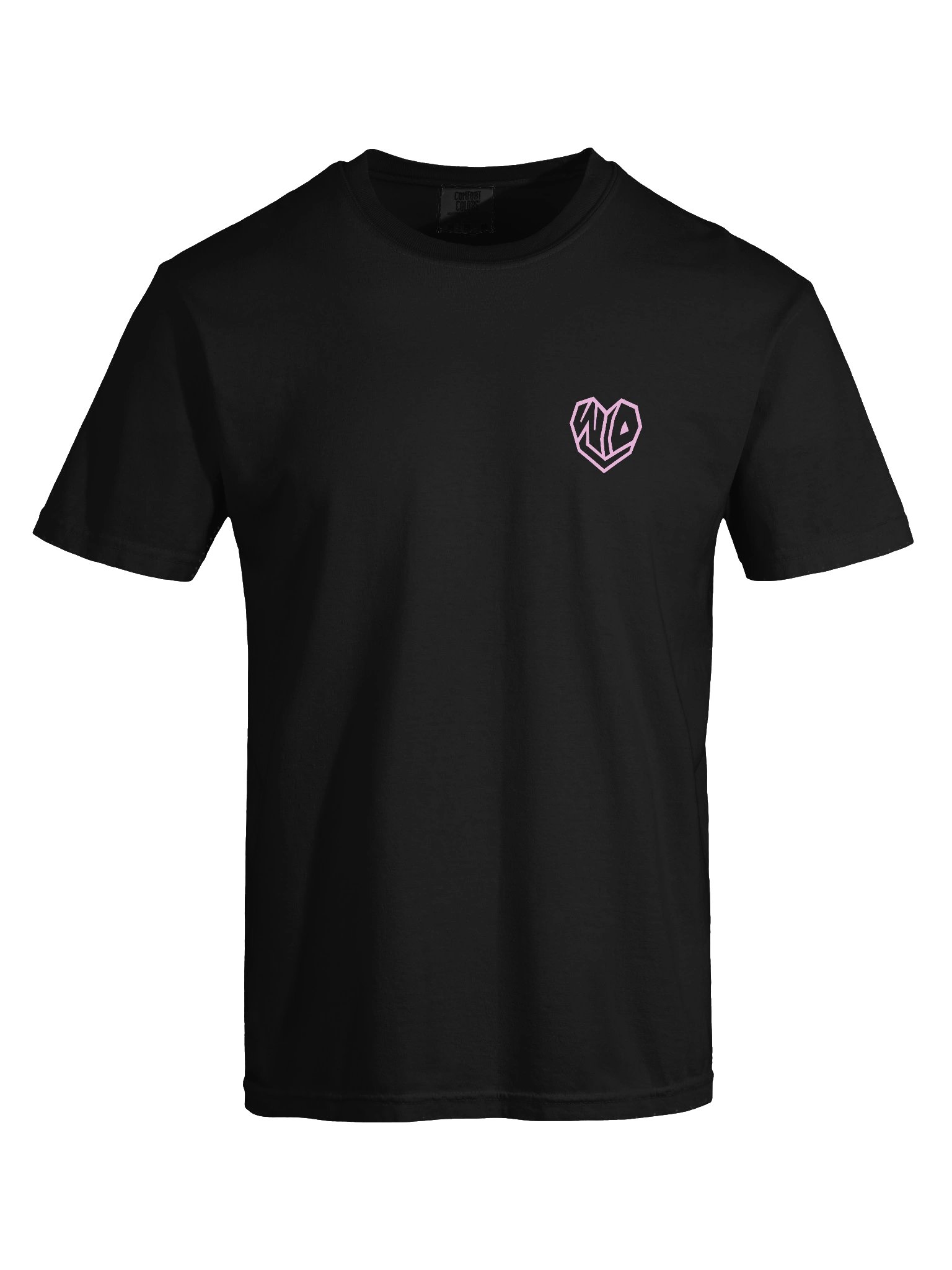 W/O U Gradient Pink/Black Shirt product image (7)