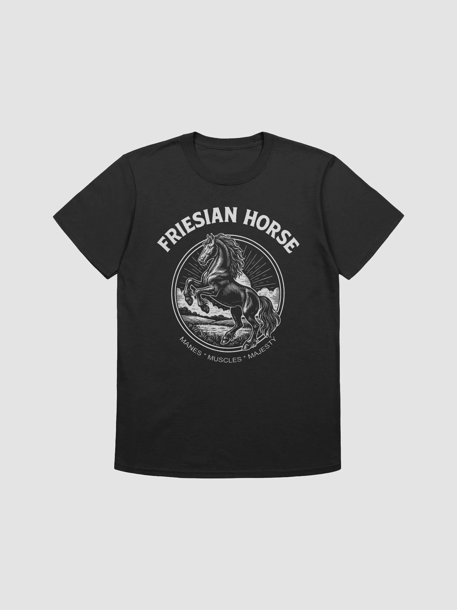 Friesian Horse - Shirt product image (4)