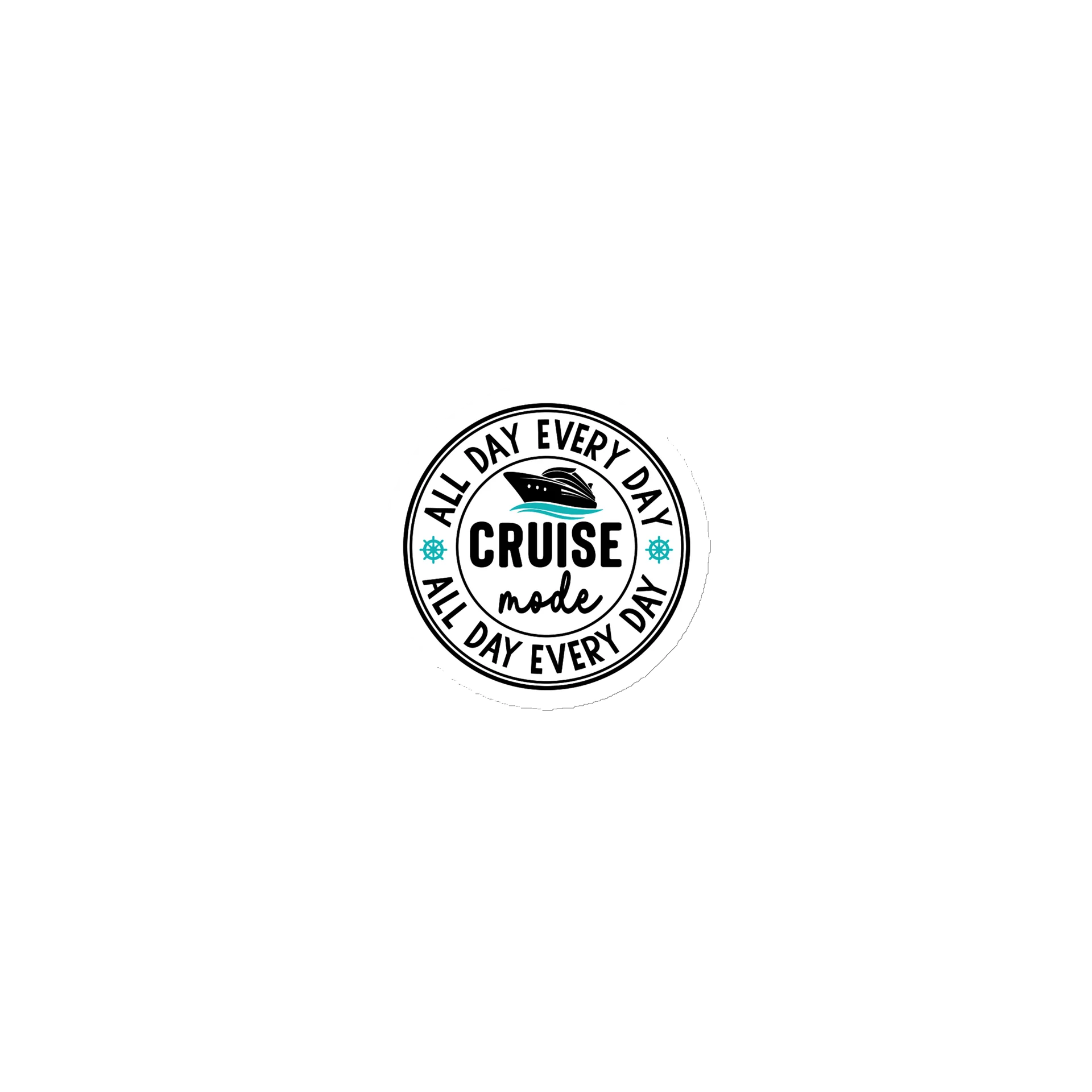 Cruise Mode All Day Every Day Magnet product image (1)
