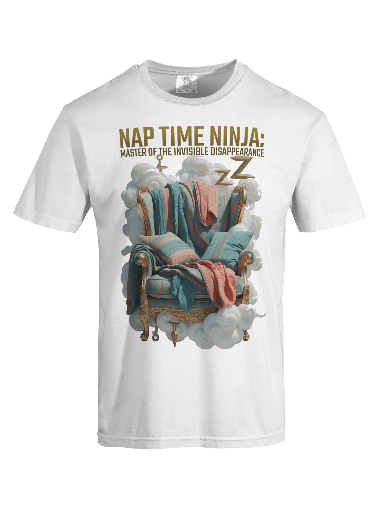 Nap Time Ninja T Shirt, Invisible Disappearance Mug, Funny Dad Gift product image (7)