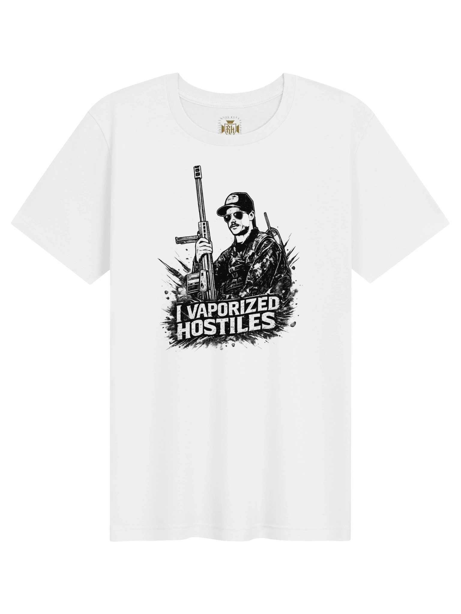 I Vaporized Hostiles Graphic Tee product image (5)