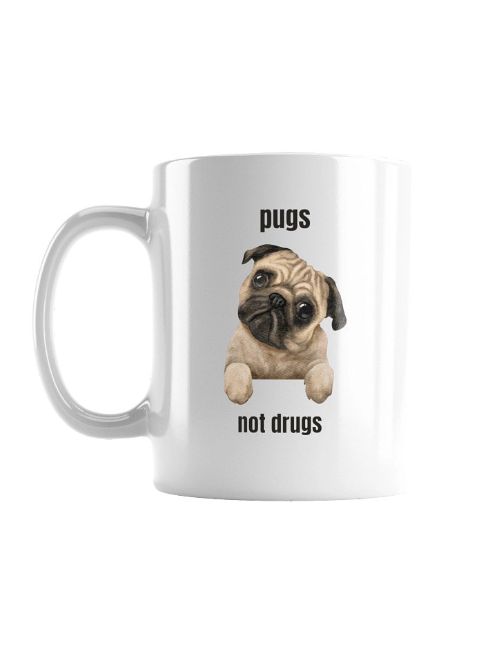 Pugs Not Drugs Mug product image (1)