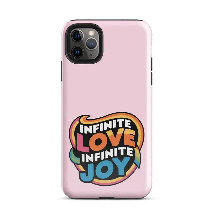 Infinite Love Infinite Joy Tough Case for Iphone (Pink) product image (2)