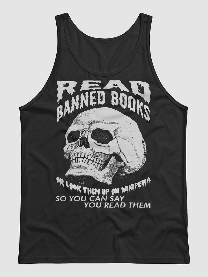 "READ BANNED BOOKS" TANK TOP product image (2)