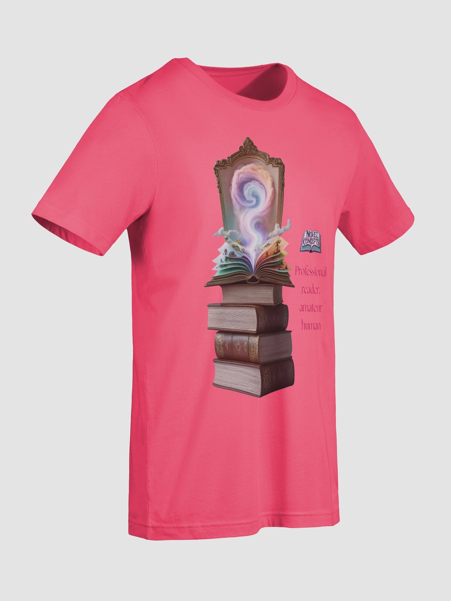 "Professional reader, amateur human" T-Shirt product image (95)