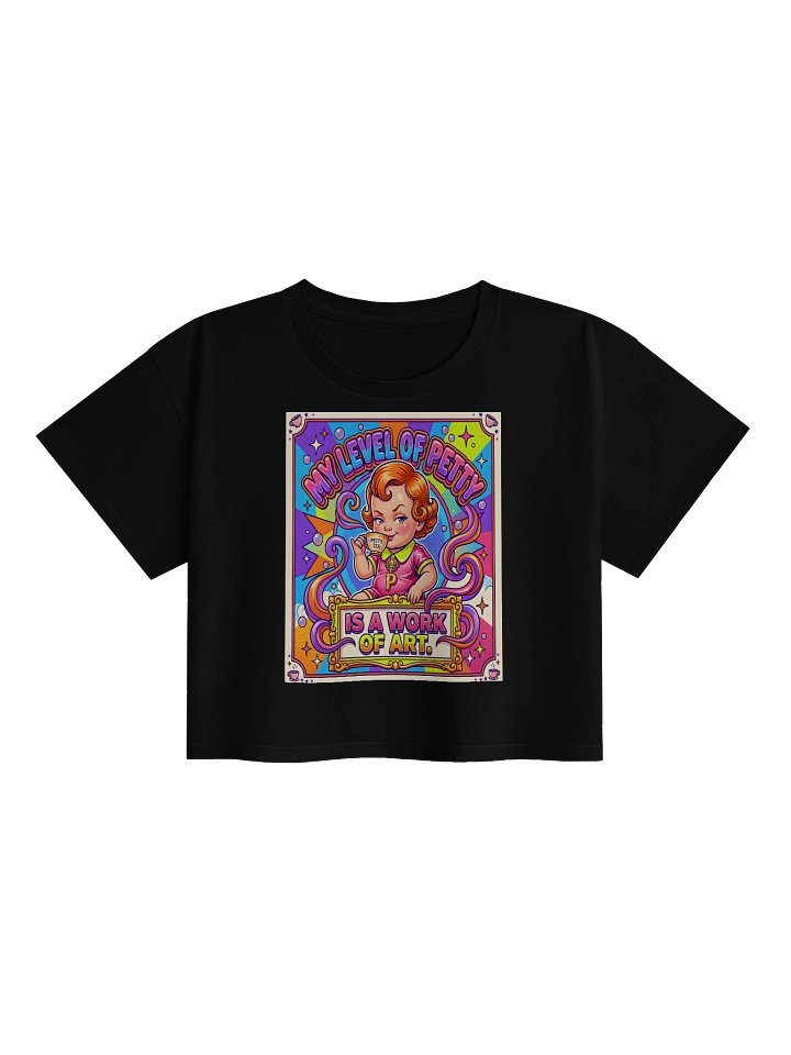 Petty Tea Party Crop Top product image (2)