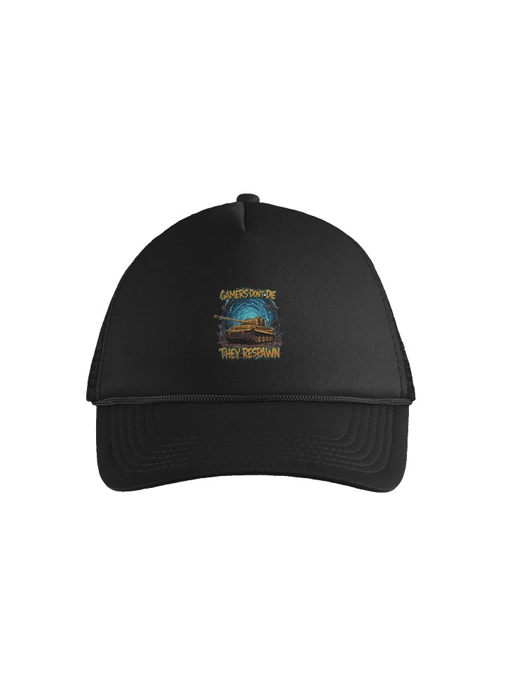 Valucap Foam Trucker Hat Gamers don't die product image (1)