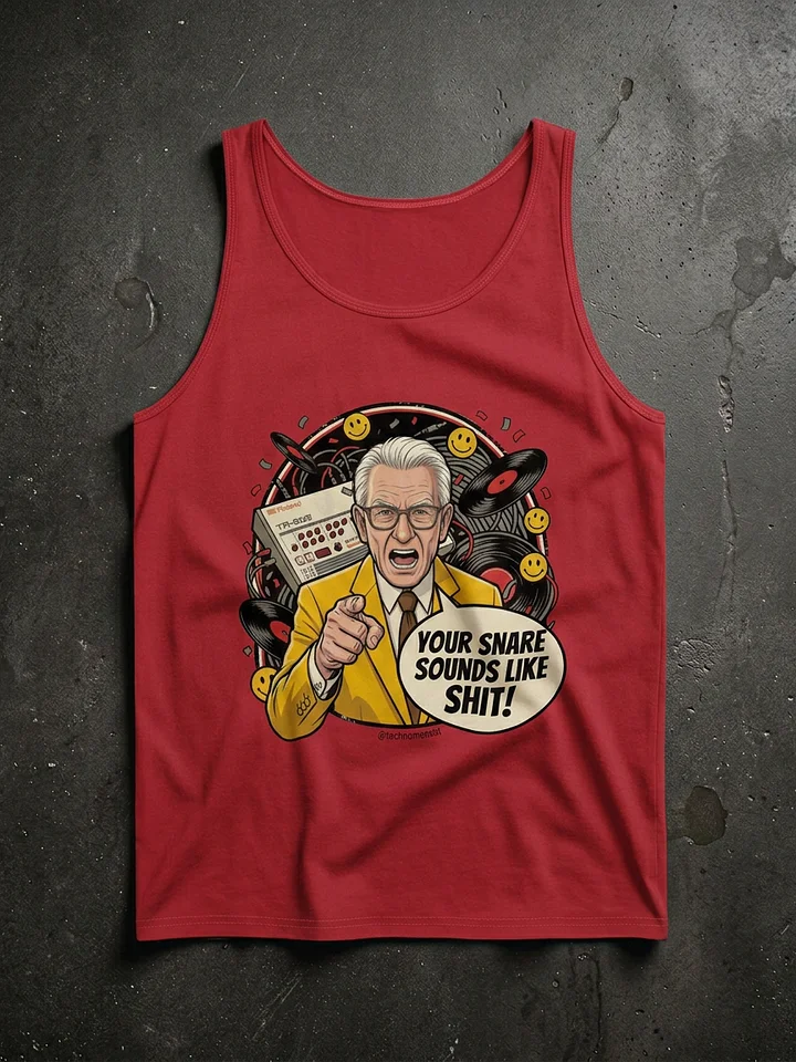 "Your Snare Sounds Like Shit!" tank top product image (1)