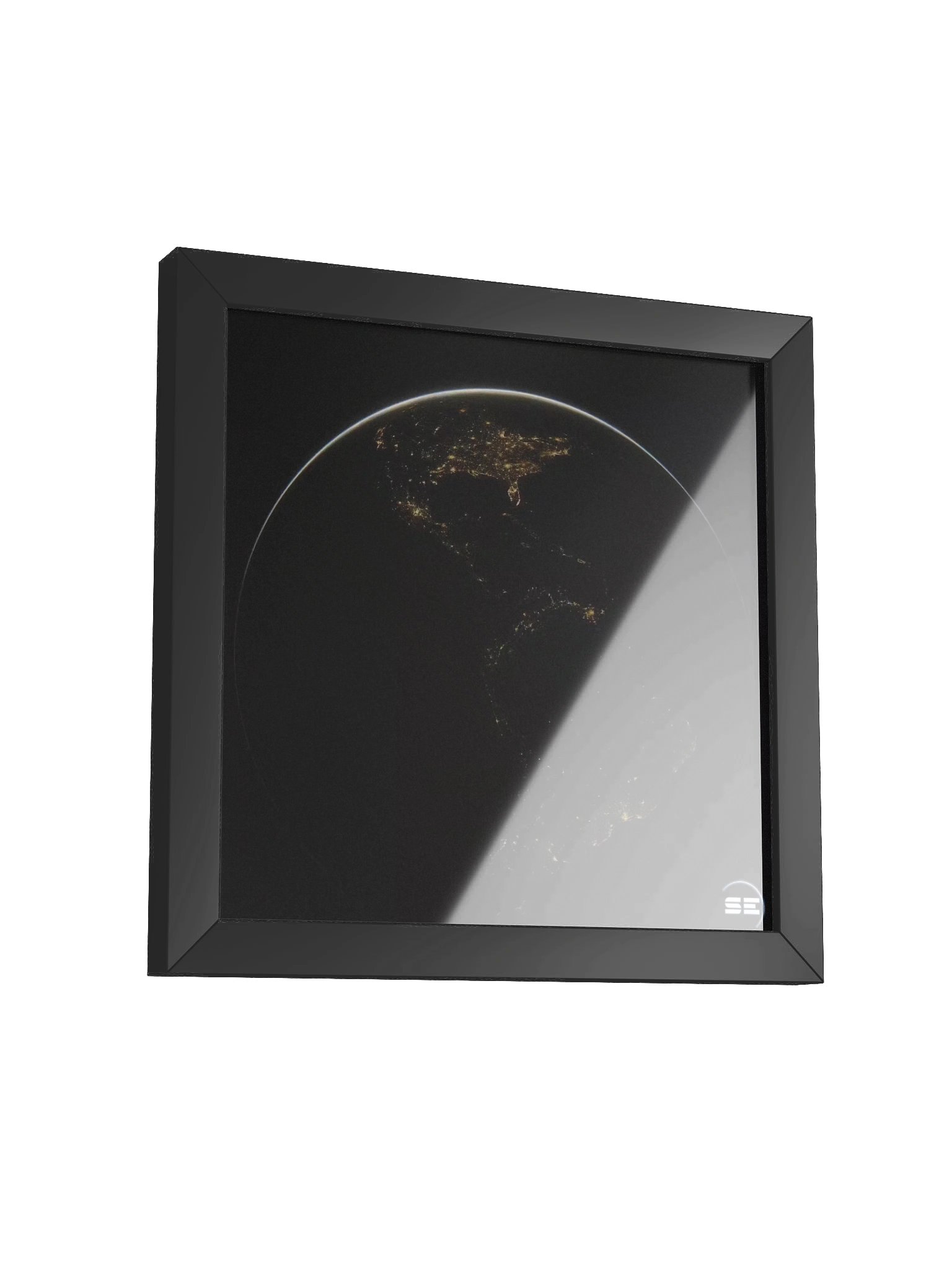 Earth-After-Dark Framed Poster product image (14)