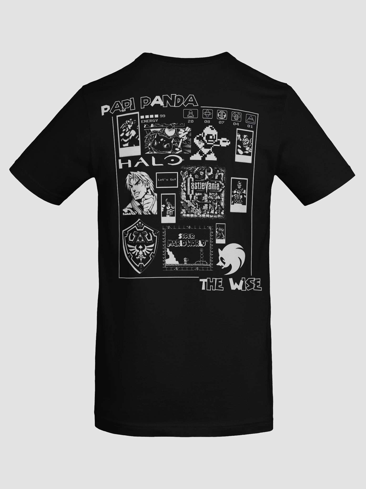 Panda with Back Design Shirt product image (8)