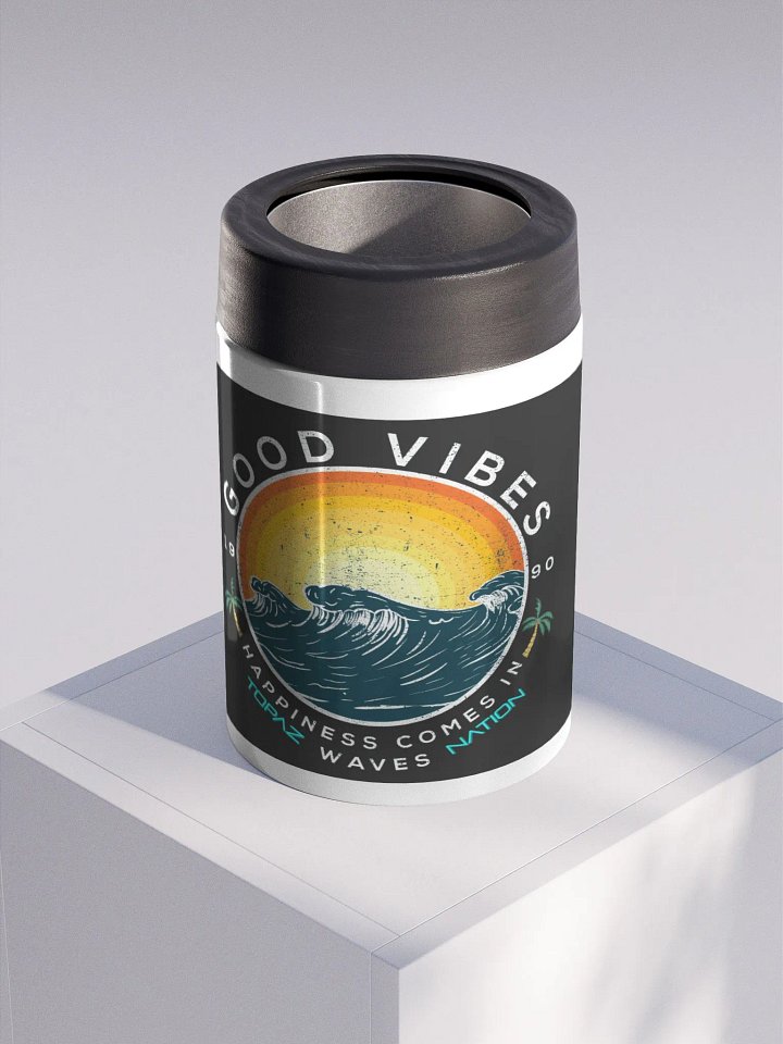 Topaz Nation Stainless Steel Koozie product image (1)