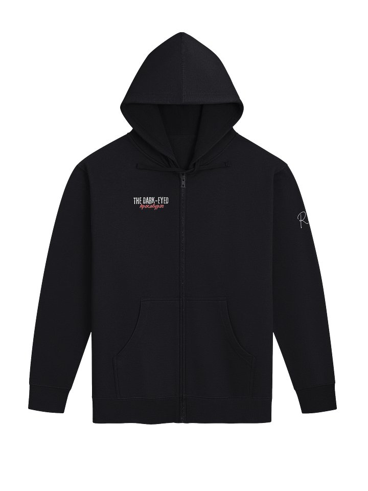 Dark-Eyed Apocalypse Fleece Zip-Up Hoodie product image (1)