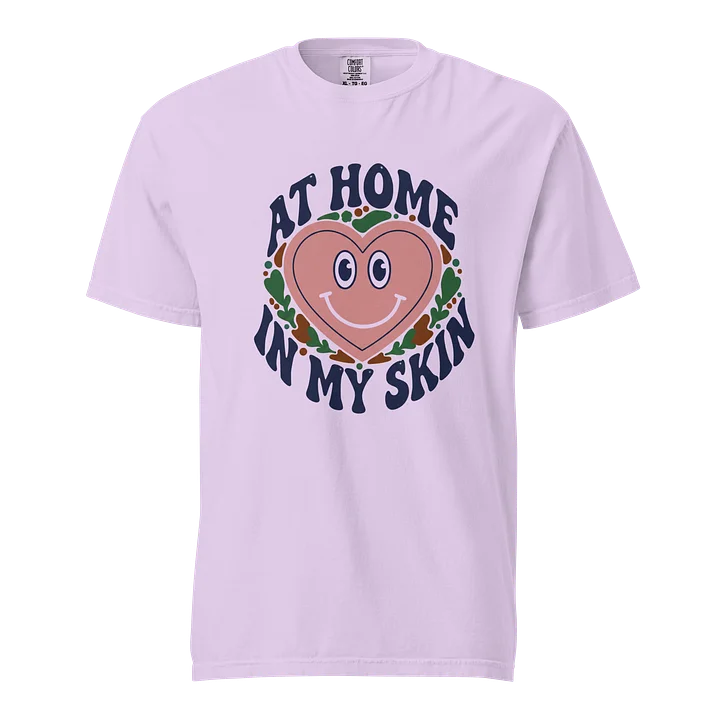 “At Home In My Skin” Pink T.-Shirt product image (1)